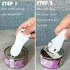 2 in 1 Soda Pop Top Can Opener Manual, 2PCS Easy Can Opener Tool for Long Nails, Seniors with Arthritis and Bartender