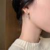 Fashion rhinestone dangle earrings Korean Fashion Jewelry Gift
