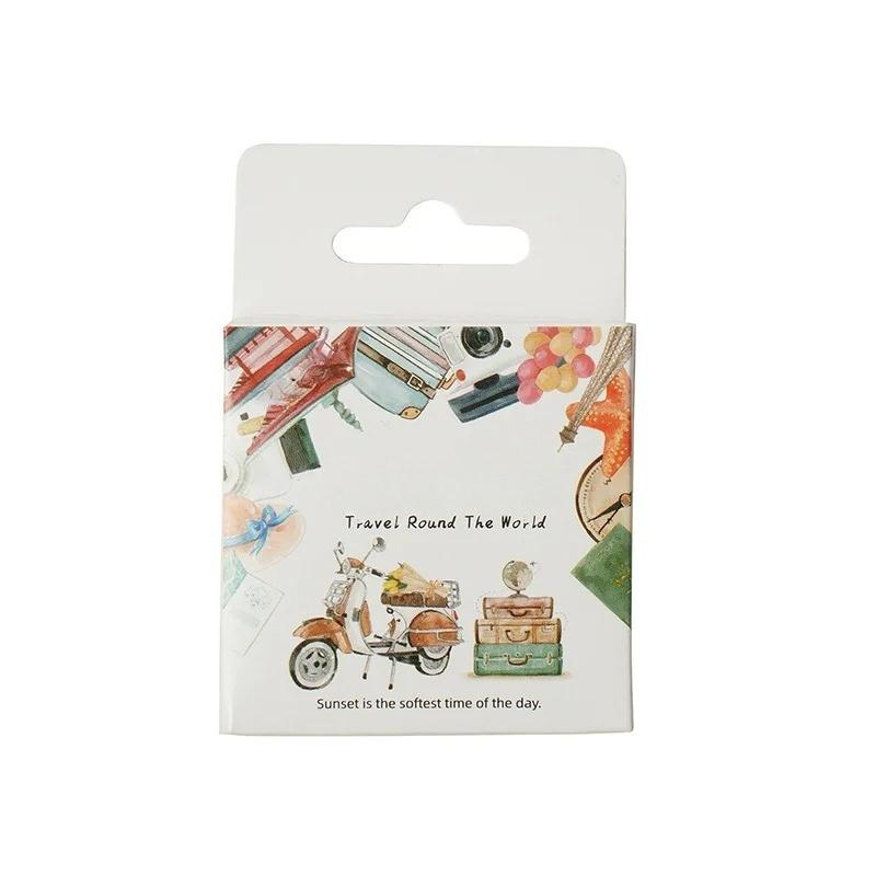 46 Pcs/pack Travel Scenery Label Stickers Decorative Stationery Stickers Scrapbooking Diy Diary Album Stick Label