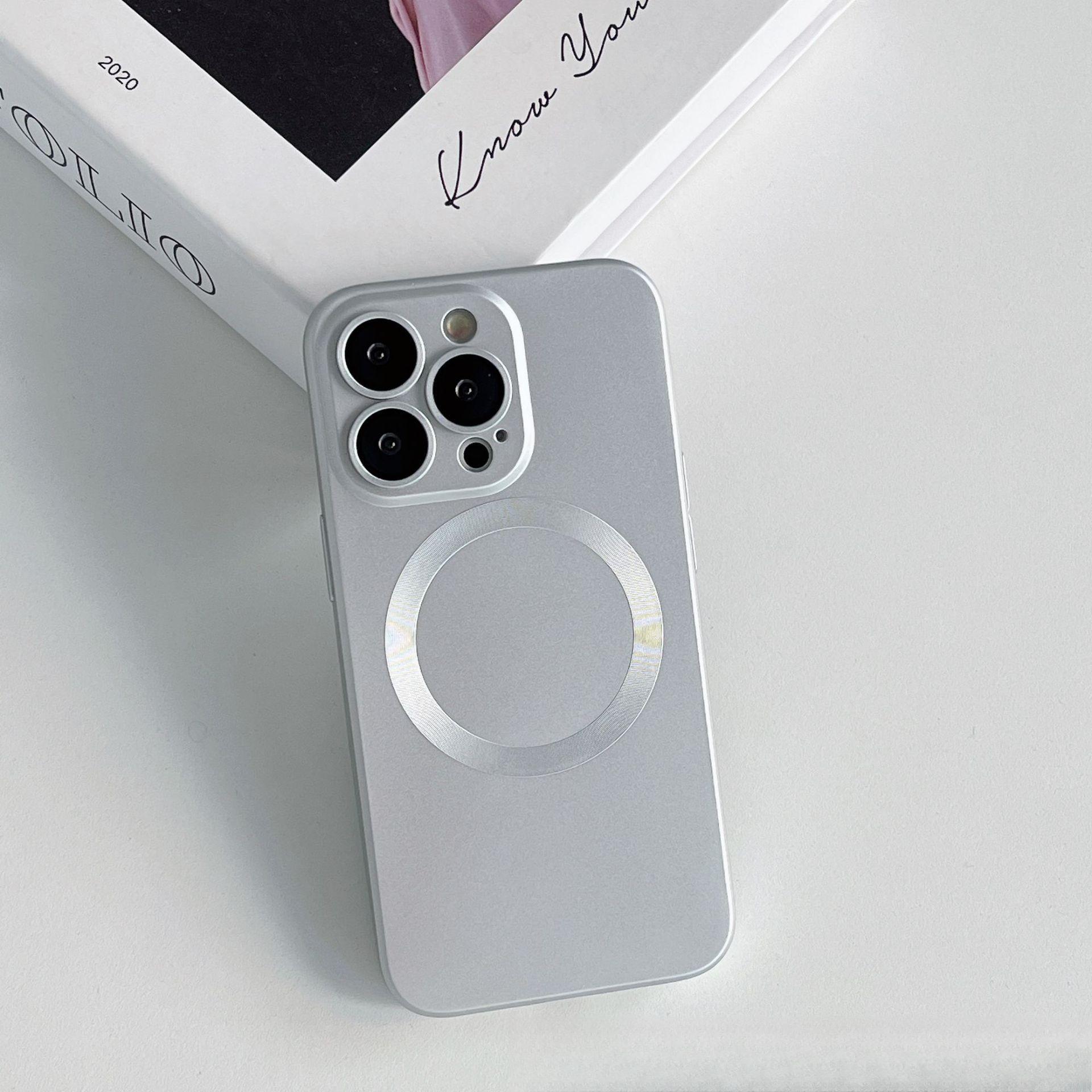 

Чехол для телефона iPhone 16 15 ProMax Apple 13 Поставляется с плёнкой для объектива Продвинутый сенсор 12 Магнитный чехол Пара iphone 16promax