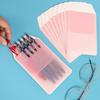 PVC Leak-proof Ink Pen Holder Bag Simple 3pcs Doctors Nurses Pocket Pen Case Gel Pen Pouch for Medical Workers Protective Sleeve