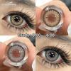 (0~-6.00 Dioptrie) 1 Paire Lentilles de Contact Colorées avec Degré Dioptrique Lentilles de Contact Lentilles de Prescription