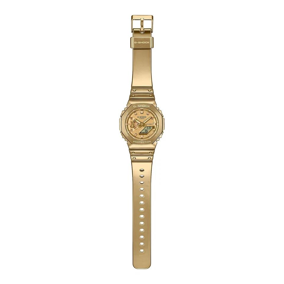 Casio G-Shock GM-2100YMG-9A9 Limited Edition Gold Steel Luxury Sports Watch Box