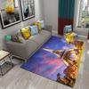 3D Romantic Paris Eiffel Tower Carpets for Living Room Bedroom Bathroom Entrance Non-Slip Rug Decor Kitchen Floor Mat Doormat