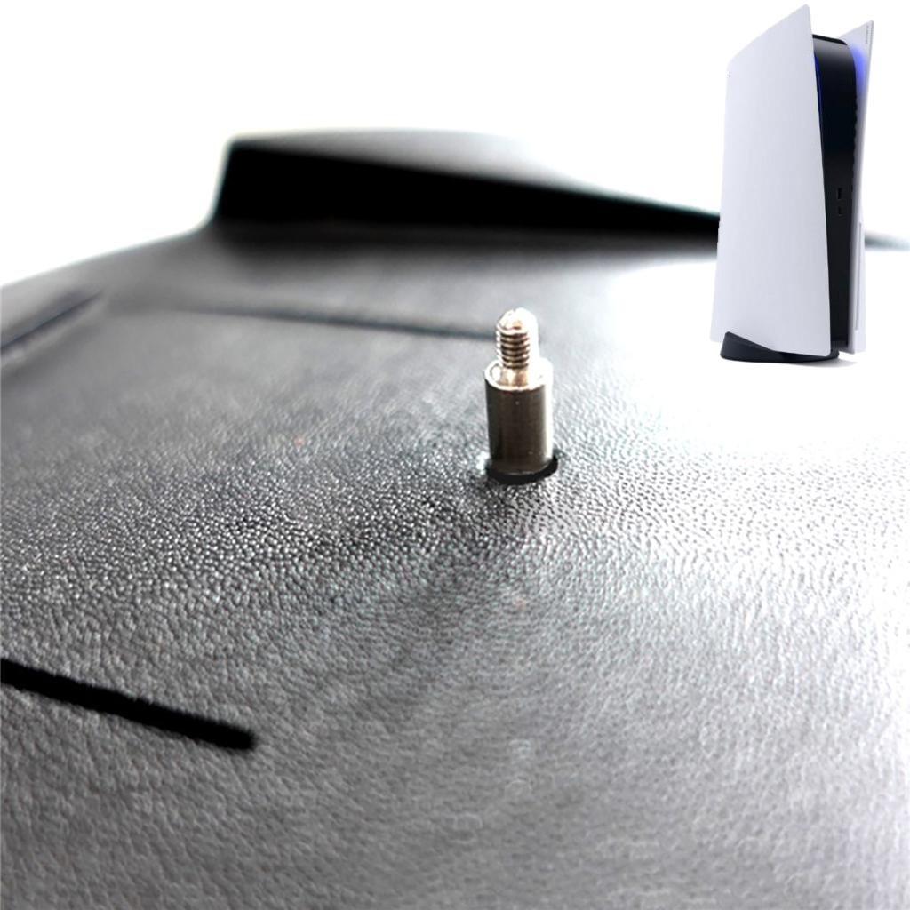 2 Pieces Vertical Stand Holder Bottom Screws Console Stand Support Screw Charging Base Screws Compatible with PS5 Host