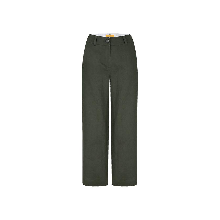 LOUIS CASTEL Women'S Steady Wide Linen Pants