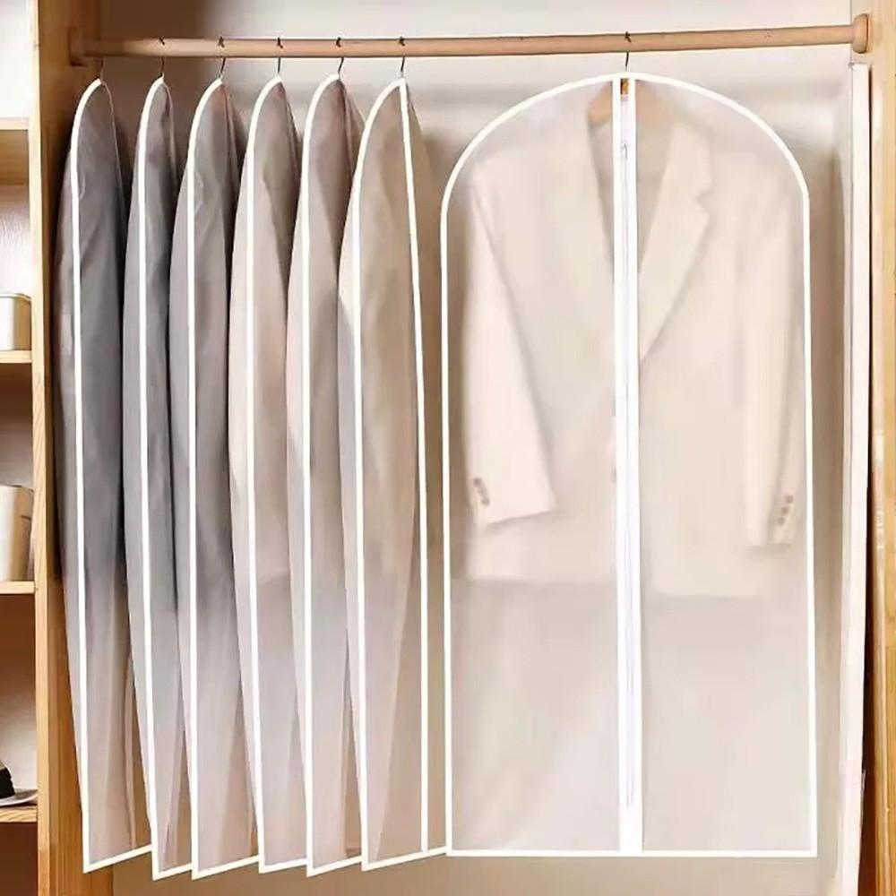 Kleidersack zum Aufhängen, staubdichte Schutzhüllen für Hochzeitskleider, Anzüge, Mäntel und Kleiderschränke