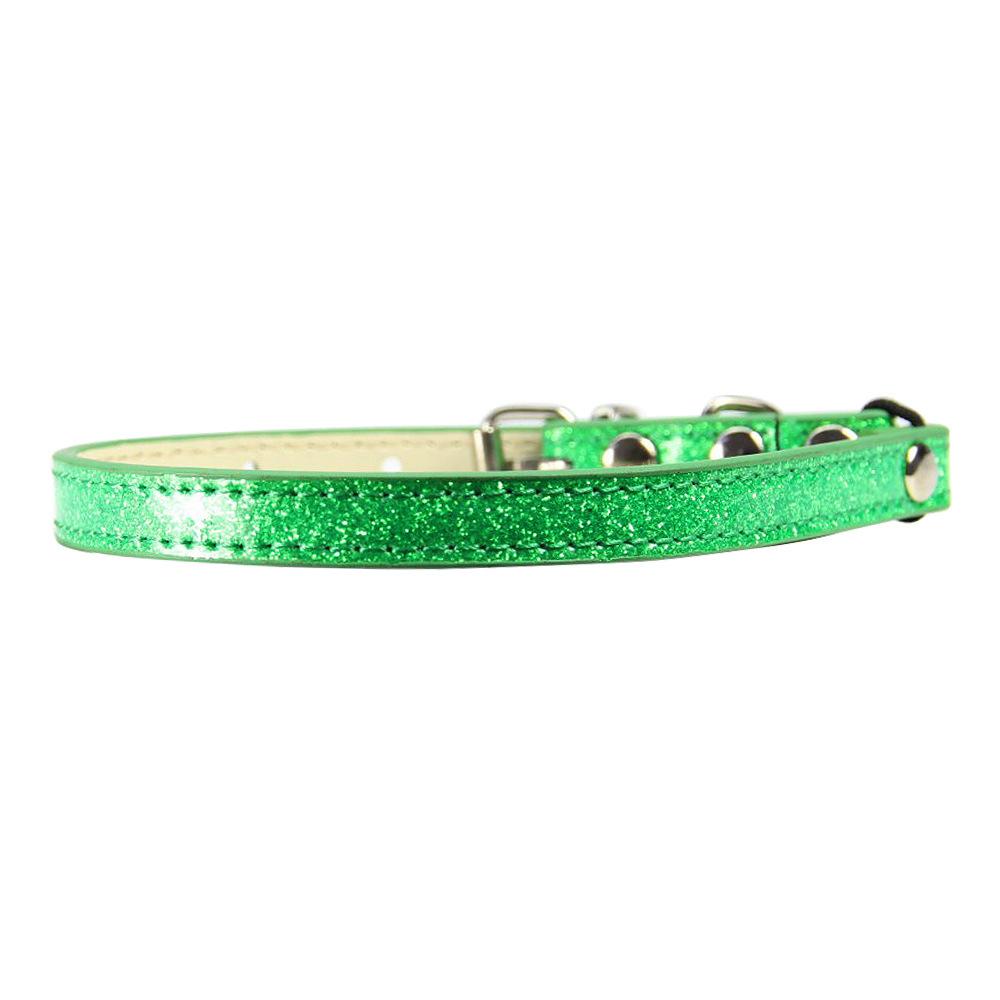 

Pet collar luminous birthday casual luminous elastic band bell cat collar cat pet collar S 1.0*30cm