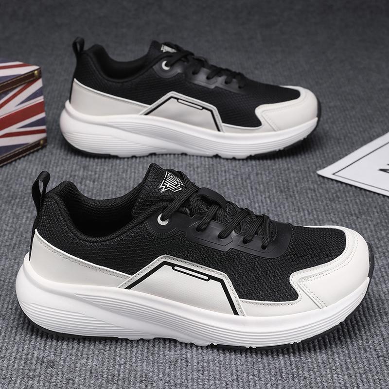 TUINANLE Men S Wide Toe Walking Shoes Lightweight Non-Slip Walking Tennis Shoes Comfortable Barefoot Sneakers 39 белыйчёрный 3219₽