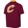 Nike X NBA Collaboration Cleveland Cavaliers Therma Flex Showtime 2021/22 City Edition Button-Up Comfort Short Sleeve Jacket Men Jackets DB2444-677