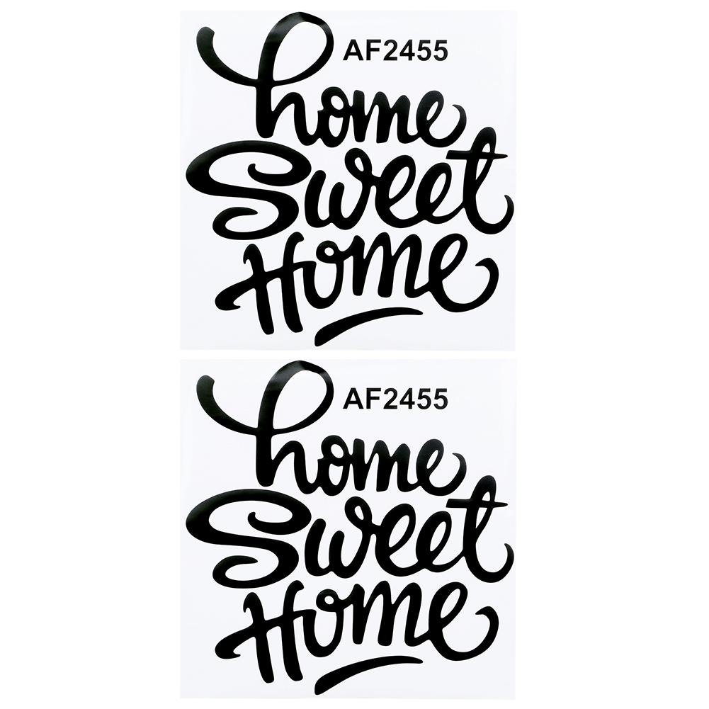Household English Words Wall Sticker DIY Self Adhesive Wallpaper Sticker for Bedroom Decoration
