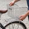 Heavy Duty Rear Bike Cargo Basket Replacement Metal Back Seat Cargo Carriers Rear Luggage Bike Rack Easy To Install