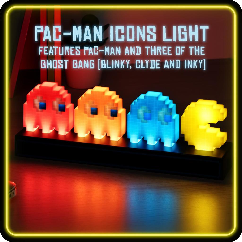 And Ghost Light Collectible Figure Lamp Pac-Man Pac-Man