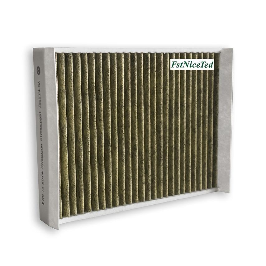 Activated Carbon Yellow Non-woven AC Filter for Mercedes-Benz C,M,GL Class External OE 1668300218/018