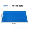 16X32 Baseplate Diy Assembled Building Blocks Baseplate 16*32 Classic Building Blocks Base Board Single Double-Sided Base Plate