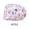 Fashionable Digital Printed Medical Hats for Women Men Breathable Soft Nursing Caps TOOTH Pet Clinic Surgical Scrubs Hat