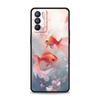 Goldfish Swimming Phone Case For Oppo A17 A31 A54 A57 A78 A79 A98 Find X5 X6 Reno 6 7 8 10 11 12 13 F Pro 5G Soft TPU Cover Bags