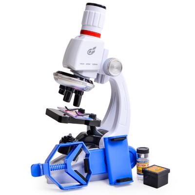 Zestaw mikroskopowy Laboratorium z uchwytem na telefon Nauka Zabawka edukacyjna Prezent Wyrafinowany mikroskop biologiczny dla