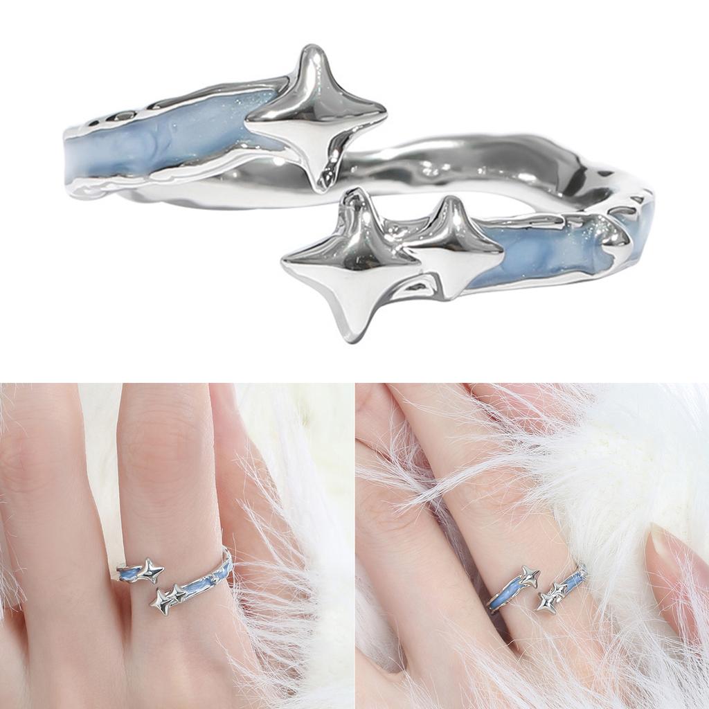 Elegant Planet Themed Rings In Stylish Styles With Comfortable Fit Accessory for Trendy Women Daily Use Casual Wear