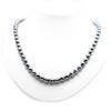 [GOLD STONE] Terahertz Ore Necklace, 8mm, Mirror Cut, Easy to Wear, Magnetic Type, 50cm Long