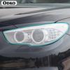 2 Pcs Car Headlight Protective Film Headlamp Transparent Black TPU Sticker For BMW 5 Series GT F07 F10 F11 G30 G31 Accessories