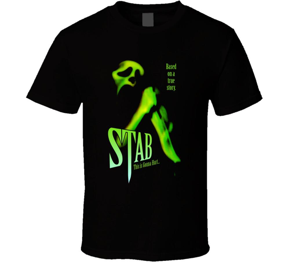 Scream - Stab Movie Poster T Shirt Mens Womens Tees Top 3XL