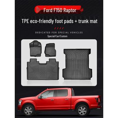Ford Raptor F150 Heckklappenmatte: Wasserdicht, Verschleißfest, Umweltfreundliche TPE Kofferraummatte