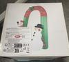 7.87FT Inflatable Arch Santa Claus Snowma Toy Xmas Yard Lawn Party Decor With LED Lights Christmas Home Supplies Ornaments Gifts