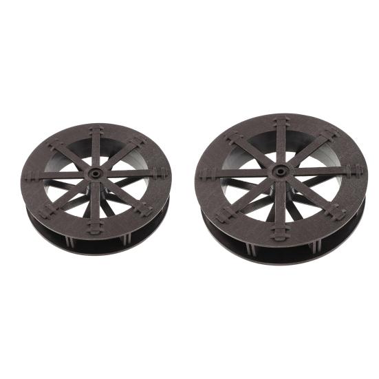 Water Wheel DIY Waterfall Fountain Accessories Fountain Wheel for Stream And Generator Scenes Layout Fish Tank Decor