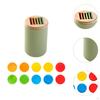 Color Shape Sorting Box Educational Toy Early Learning Montessori for 3 4 5 Year Old
