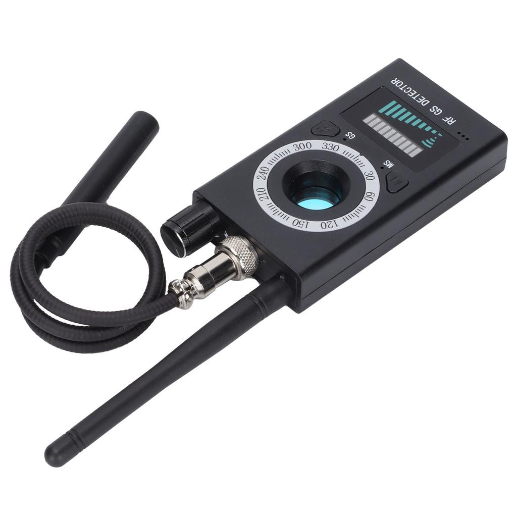 K18 Wykrywacz Ukrytych Kamer AntiSpy Przenośny i Szeroki Zasięg Detekcji Tracker Sygnału RF