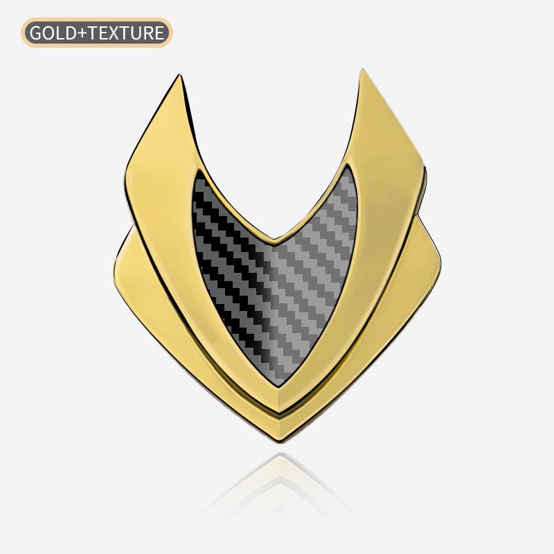 3D Stereoscopic Stainless Steel Alloy Car Logo Sticker for General Motors Electric Motorcycle