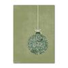 Poster Decorazione Pallina Albero di Natale Agrifoglio Ghiacciato Furgone Invernale Pittura su Tela Stampe Fiocchi di Neve Decorativo Casa Stanza Immagine