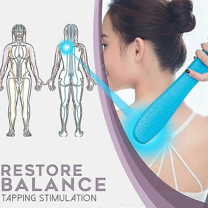 Promotional Sales Massage Paddle Silicone Body Massage Pat Flexible Muscle Relaxer for Relief