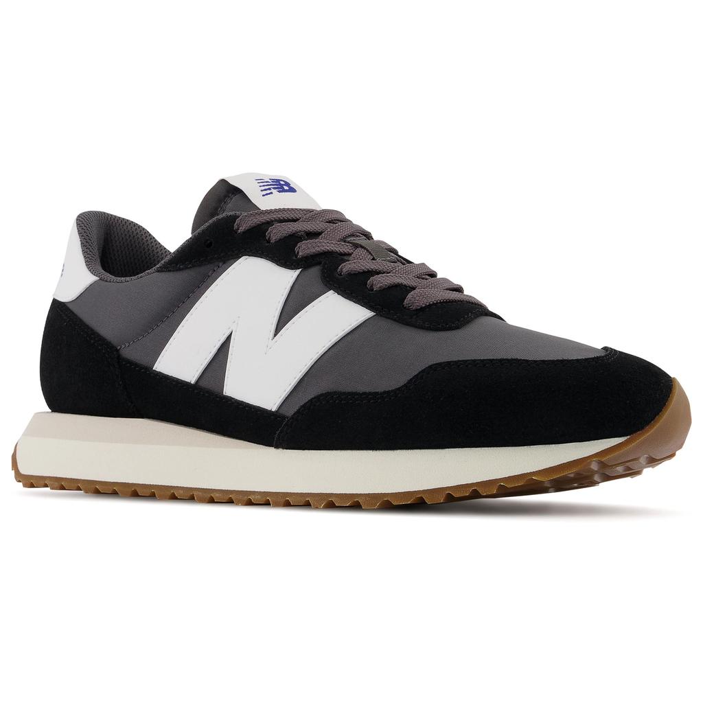 Men's New Balance Sneakers Lifestyle Sports Shoes Made of Suede Black (MS237GA)