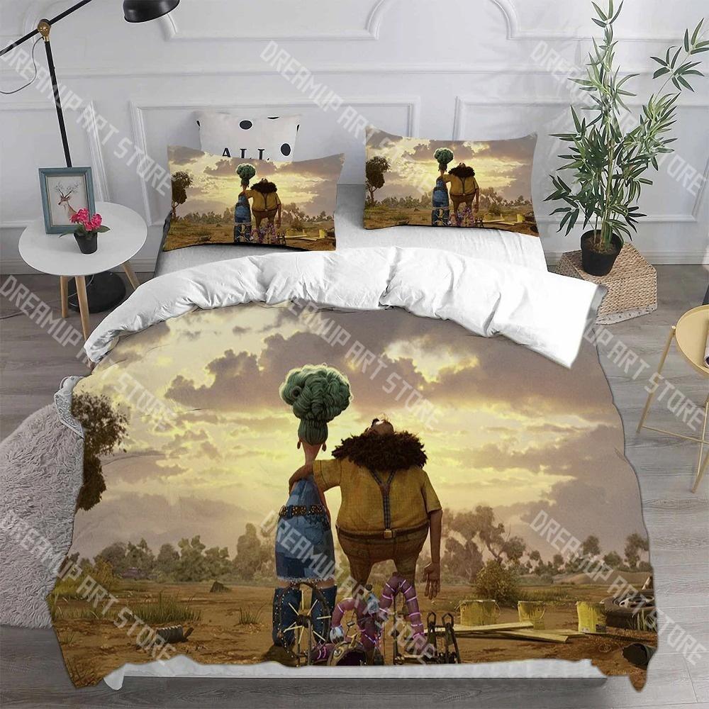Fashion The Twits Cartoon Bedding Set Single Twin Full Queen King Size Bed Set Kids Bedroom Duvetcover Sets Bed Sheet Set