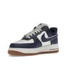 Nike Air Force 1 07 LV8 College Pack - Midnight Navy Men Sneakers Blue Sail Medium-Gum-Brown DQ7659-101