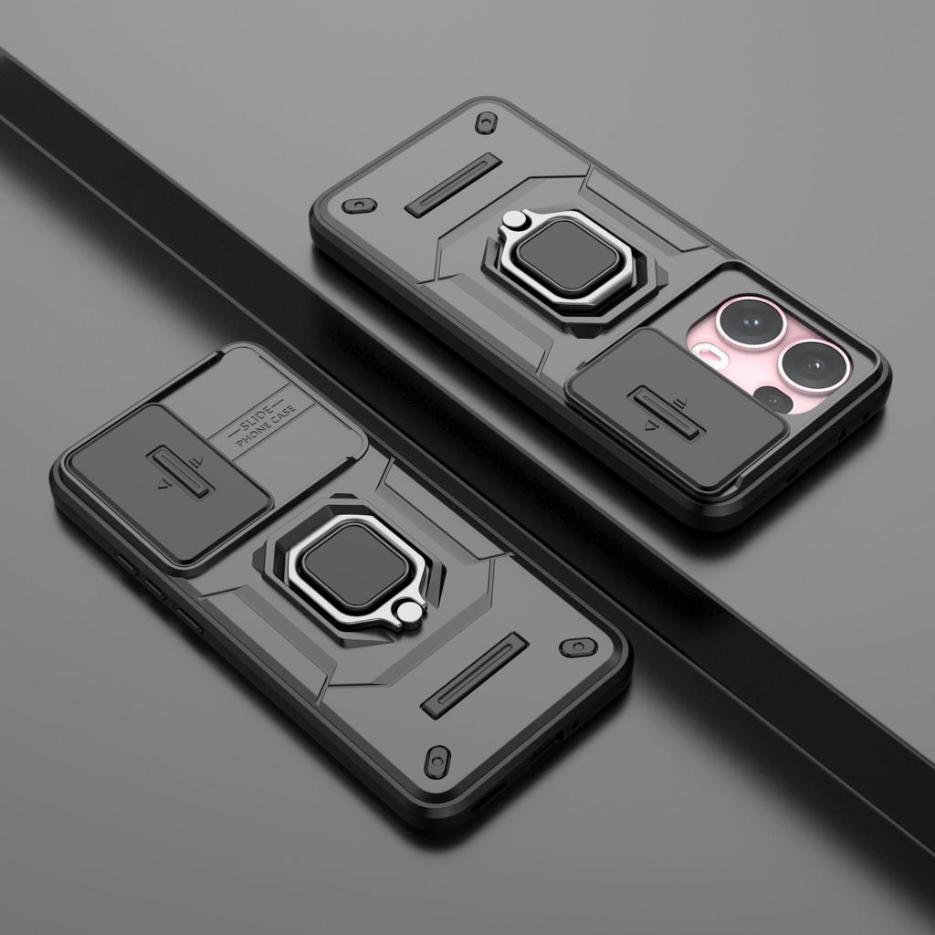 Oppo Realme 12 Pro Handyhülle, Militärgradige magnetische Ständer-Handyhülle für Oppo Realme 12 Pro