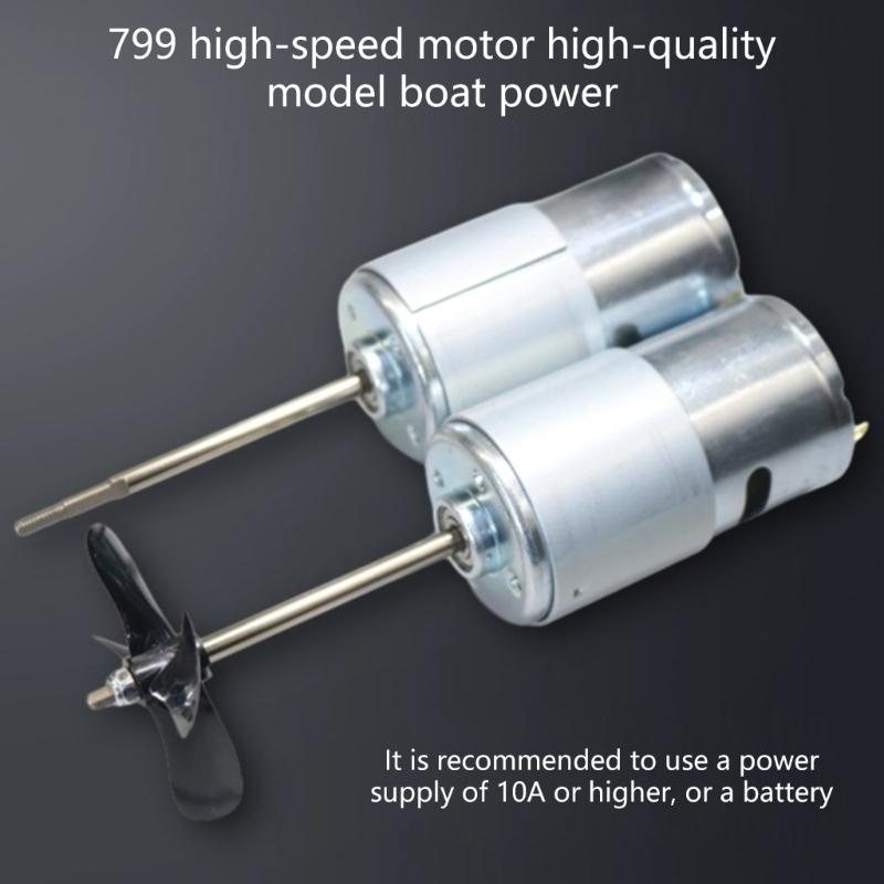 Low Energy Consumption Boats Motor 12V 8500 RPM Features Steel Construction and Efficient Boats Propulsions
