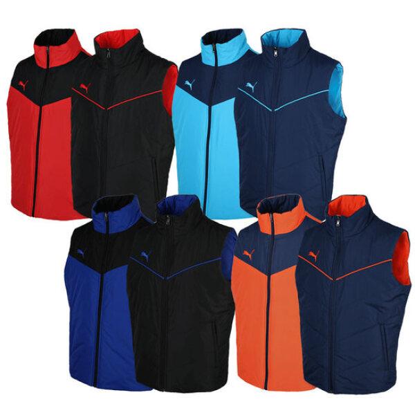 Puma Individual Sports Reversible Double Side Zip Up Padded Vest
