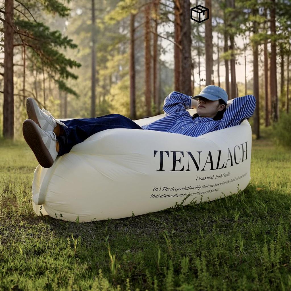 Portable Inflatable Sofa Bed for Outdoor Camping & Beach Lounging