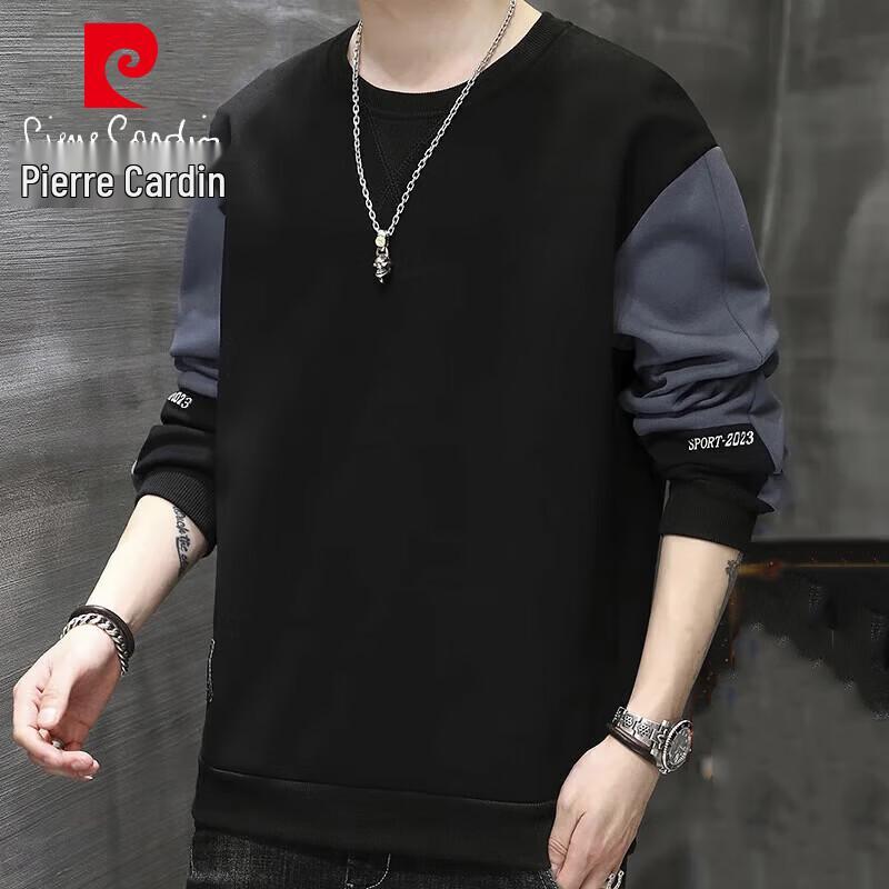 

Pierre Cardin Men s Casual Long-Sleeve Round Neck Top XL