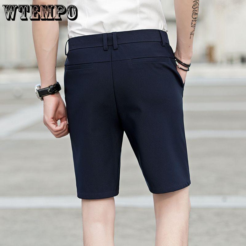 WTEMPO Summer Men's Shorts Loose Fashion Shorts Wide Leg Shorts Casual Shorts Suit Shorts Outdoor Beach Shorts