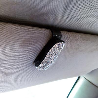 KKmoon Car Glasses Holder Sunglass Visor Clip Car Sunglasses Eyeglasses Ticket Card Sun Visor Clip Clip Holder