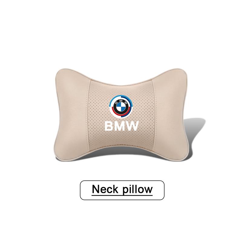 BMW Breathable Car Headrest Neck Support Pillow For BMW E46 E90 E60 F30 F10 E39 E36 F20 G20 G30 E92 E87 E91 X5 E70 F11 E30 F31