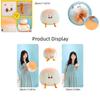 Cute Little Bread Pillow Creative New Bread Doll Plush Toy Adorable Dumpling Children's Stuffed Toy
