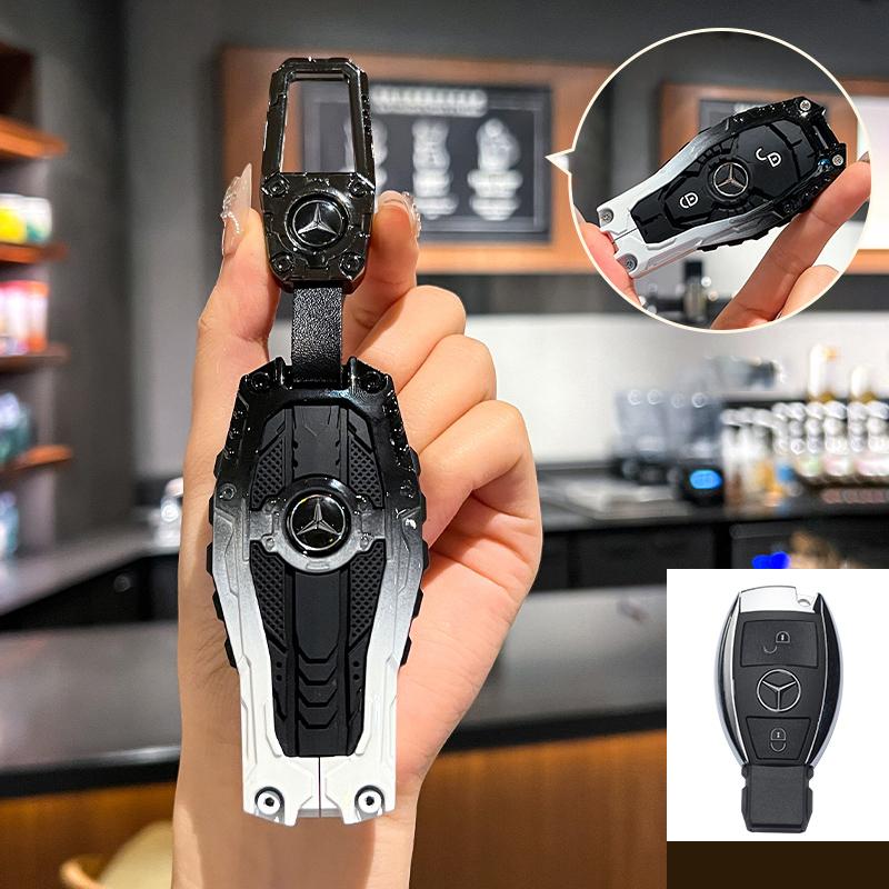 2025 Neue Auto-Fernbedienung Smart Key Hülle Abdeckung Für Mercedes Benz A B C E S Klasse C200 C300 E350 E260L W205 CLA CLS GLA GLC GLE GLS Zubehör