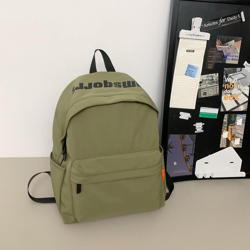 Backpack male college student fashion large-capacity schoolbag female high school student travel lightweight large-capacity computer backpack tide