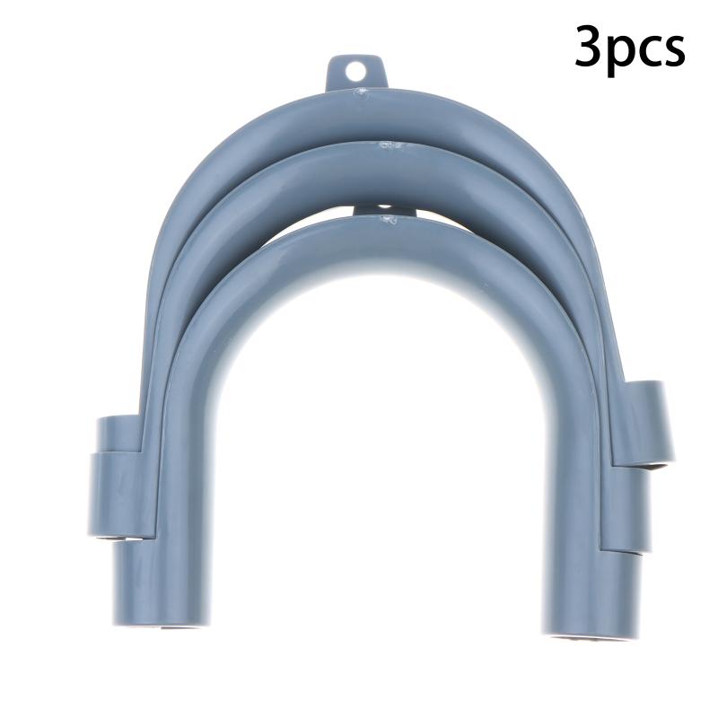2/3/5Pcs U-Shape Drain Hose Guide Assembly Fits All Drain Hose Washing Machine Discharge Hose Clip Hose Brackets