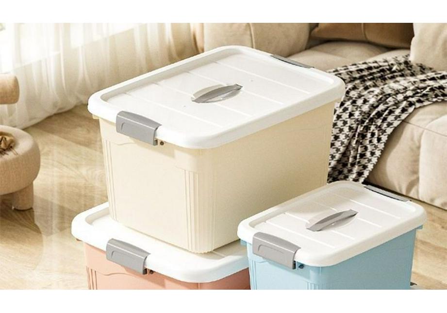 Extra Large Thickened Plastic Storage Box for Toys and Clothes